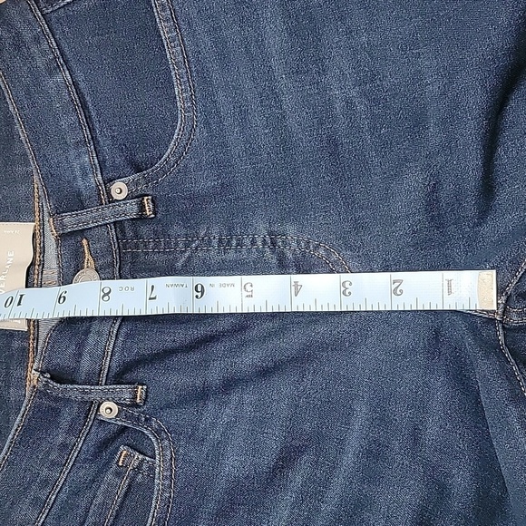 Everlane, Size 26. Ankle, Mid Rise Jeans, Dark Wash, GUC - Picture 5 of 12